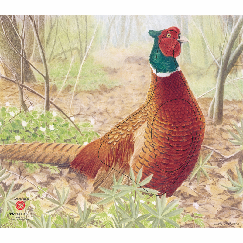 Target Face Animal Pheasant