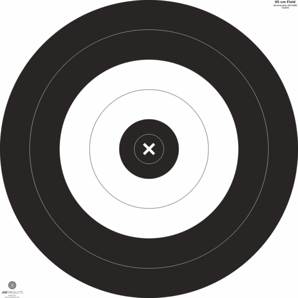 JVD Products Target Face IFAA Field