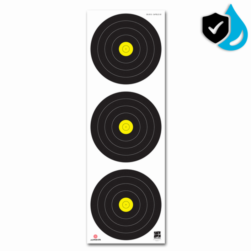 Target Face Field Waterproof 3 x 20 cm